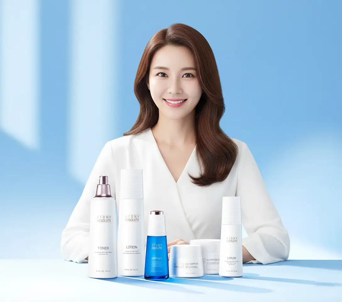 Set complet Atomy Absolute CellActive anti-âge 6 produits K-Beauty