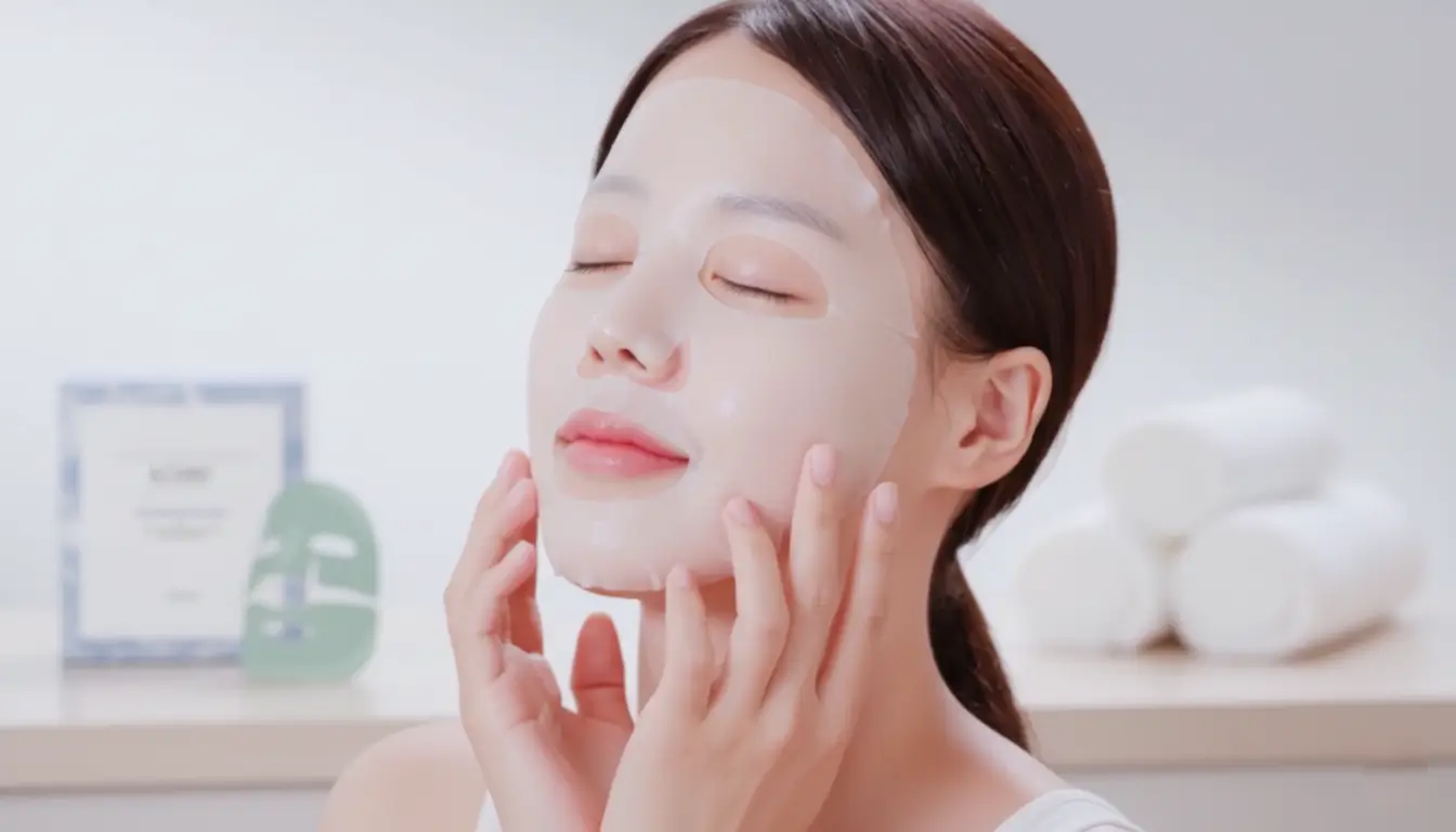 Masque en Tissu K-Beauty pour une peau éclatante