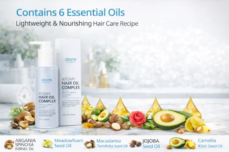 Atomy Hair Oil Avis huile capillaire argan cheveux brillants